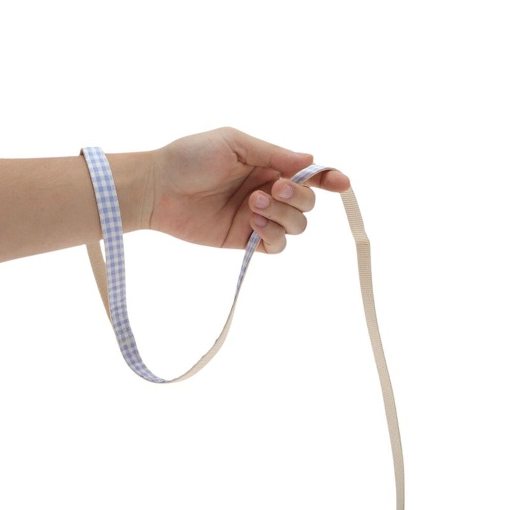 Durable Plaid Rabbit Pet Leash Kit Small Blue - Picture 5 of 6